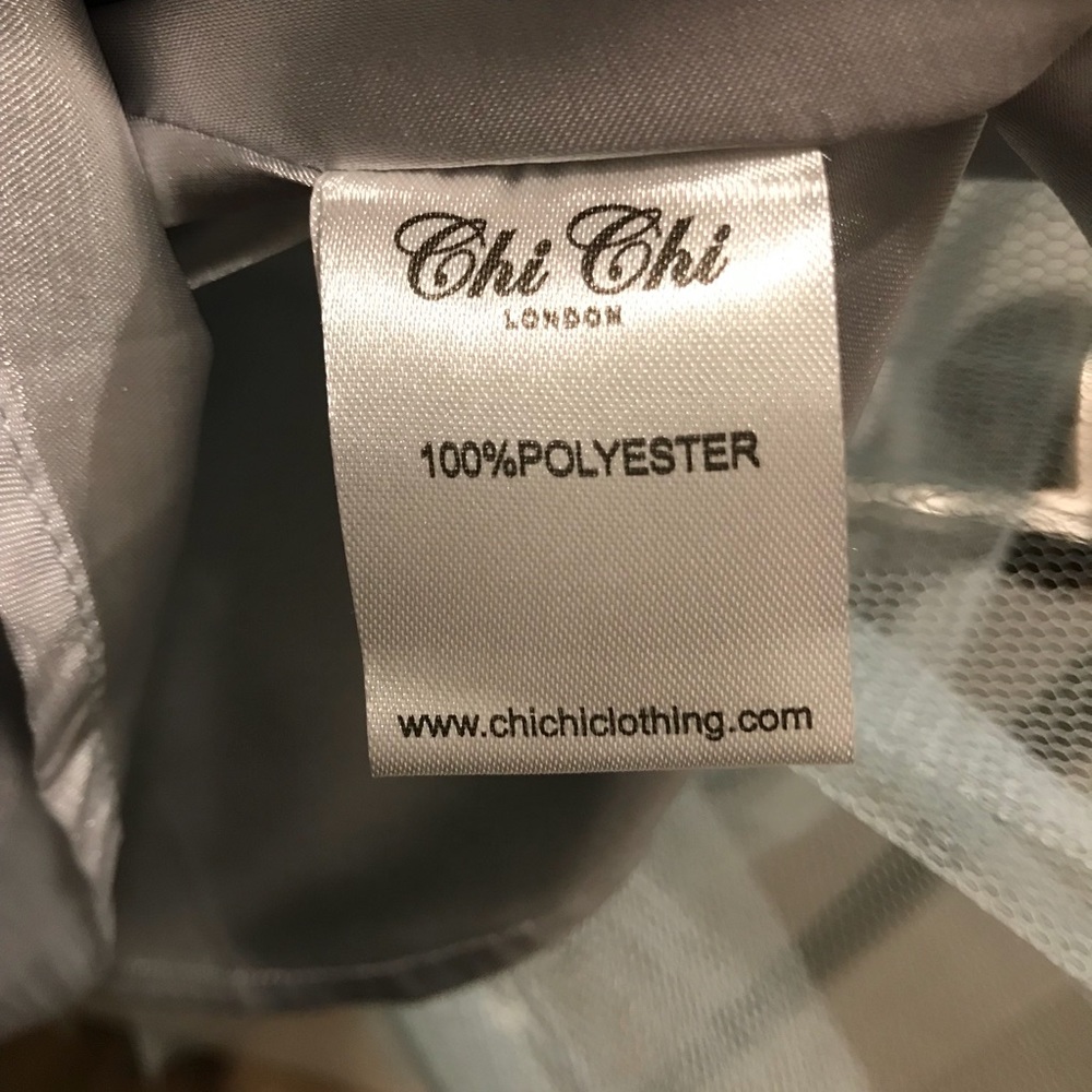 Chi Chi London | Blue Floral Dress - Picture 7 of 8